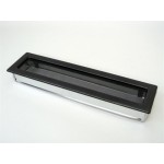 Krbová mřížka 110 x 420 grafit KRATKI