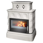 Kachlová kamna ABX Karelie kachlový sokl, Perle