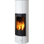 Krbová kamna ABX Oregon s akumulací bílý plech