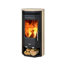 Krbová kamna ABX Baltik 4 černý plech, pískovec