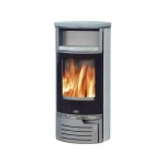 Krbová kamna ABX Atlantik 5 šedý plech, mastek