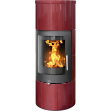 Kachlová Krbová kamna ABX Galie bordo