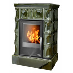 Kachlová kamna ABX Britania kachlový sokl, Zelená