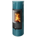 Kachlová kamna ABX Kastilie aquamarín
