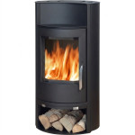 Krbová kamna ABX Pori 5 černý plech