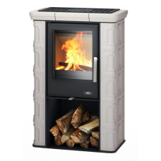 Kachlová Krbová kamna ABX Sardinie ahornweiss