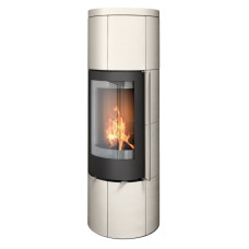 Kachlová Krbová kamna ABX Verona Kreidenweiss