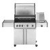Grandpro PRO ELITE plynový gril se zadním a bočním hořákem