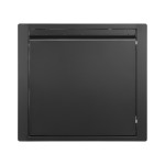 Dvířka s rámem pod vestavný gril Premium černá