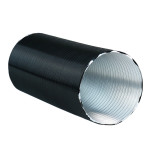 Hliníková hadice pro přívod CPV černá 100 mm, 3m