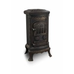 Nordflam PLATO patina litinová krbová kamna