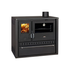 Sporák na tuhá paliva PRITY GT FS S DR černý pravý