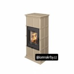 Kachlová kamna Romotop GREMIO 1 Jogurtová