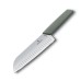 VICTORINOX Kuchařský nůž SANTOKU 17 cm Swiss Modern olivový 