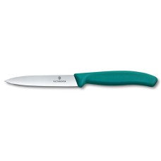 VICTORINOX Nůž na zeleninu 10 cm Swiss Classic, zelený