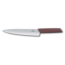 VICTORINOX Kuchařský nůž 22 cm Swiss Modern červená pastelová
