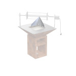 VULCANUS Wind guard / Heat shield | Ochrana proti větru a žáru