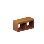 VULCANUS boxxoq DuoSeat | Zahradní lavička