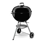 Weber CLASSIC KETTLE 57 cm černý | Kotlový gril na uhlí