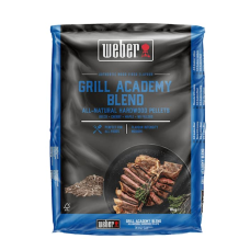 Dřevěné přírodní pelety Weber GRILL ACADEMY BLEND 8 kg