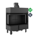 Krbová vložka Kratki LUCY 14kW BS BLACK levá 