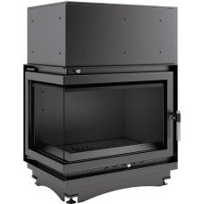 Krbová vložka Kratki ZUZANA 12 kW BS levá s teplovodním výměníkem