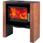 Krbová kamna Haas Sohn DALE zrzavá patina