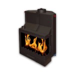 Teplovodní krbová vložka Kretz A 1307 V / Zeus 1307 V pravé pros.