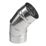 Koleno nerez regulovatelné ø 160 mm / 0 - 90° 