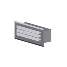 Čtyřhranné potrubí MŘÍŽKA kanálová 50x150 NEREZ