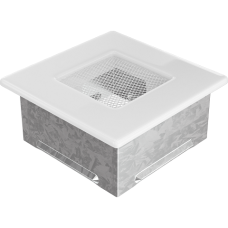 Krbová mřížka 110 x 110 bílá KRATKI