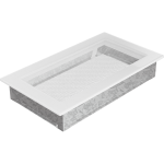 Krbová mřížka 170 x 300 bílá KRATKI