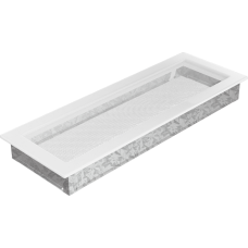 Krbová mřížka 170 x 490 bílá KRATKI