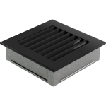 Krbová mřížka 17 x 17 černá FRESH KRATKI