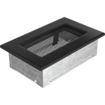 Krbová mřížka 110 x 170 černá KRATKI