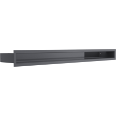 Krbová mřížka LUFT 6 x 80 grafit KRATKI