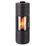 Krbová kamna Leda COLONA LITE M černý lak, horní odkouření