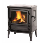 Krbová kamna Leda ARUBA, černý lesklý smalt