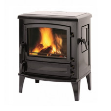 Krbová kamna Leda ARUBA, černý lesklý smalt