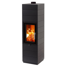 Krbová kamna Leda CORNA Plus černý lak, horní odkouření
