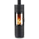 Krbová kamna Leda PEPPA, černý lak