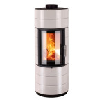 Krbová kamna Leda COLONA LITE S bílý smalt, horní odkouření