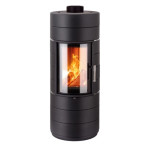 Krbová kamna Leda COLONA LITE S černý lak, horní odkouření