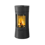 Krbová kamna Leda VISPA černý lak