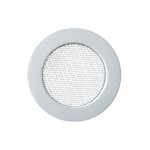 MŘÍŽKA KULATÁ 100 mm bílá