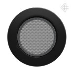 MŘÍŽKA KULATÁ Kratki 100 mm černá