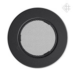 MŘÍŽKA KULATÁ Kratki 100 mm grafit