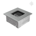 Krbová mřížka 110 x 110 broušená nerez KRATKI