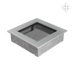 Krbová mřížka 170 x 170 broušená nerez KRATKI