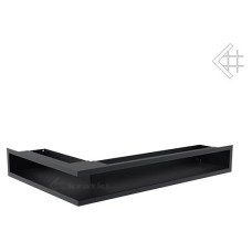 Rohová krbová mřížka LUFT černá LUFT/NP/9/40/C